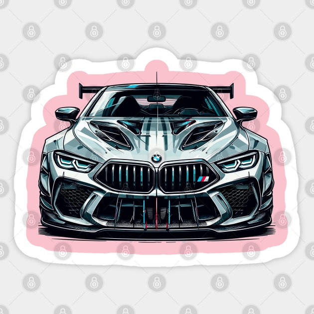 BMW M8 Sticker by Vehicles-Art